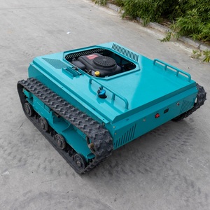 Cortadora de Césped a Control Remoto 1010, Robot Cortacésped con Ruedas de Goma para Terrenos Inclinados, Equipo de Corte de Césped - Product Image 6