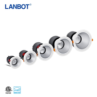 Downlight LED COB rond en aluminium moulé sous pression 15W 18W 20W avec le meilleur prix