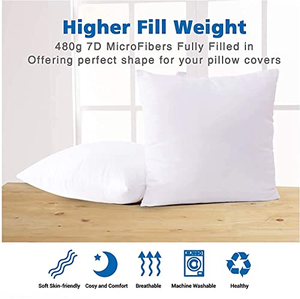 หมอนอิงรูปตัววี ดีไซน์หรูหรา ไส้ใยสังเคราะห์นุ่มพิเศษ คล้ายขนเป็ด - Product Image 4