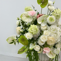 Boules de fleurs métalliques rustiques et élégantes pour centres de table de mariage, décorations de table pour événements, fêtes et anniversaires