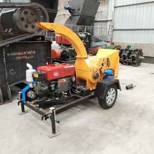 Diesel Commercial <b>Wood</b> Chipper Machine Long-Service-Life <b>Log</b> and Tree Chipper Machinery for Forestry Industries - Product Image 2