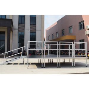 Plateforme de scène portable légère et réglable en hauteur pour festival - Product Image 6