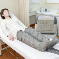 Masseur de pressothérapie personnalisé pour pieds, jambes et mollets, amincissant, 5 modes, pression 30-260 mmHg, batterie intégrée, Sport Inception