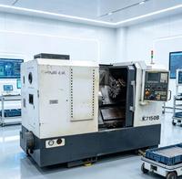 Tour CNC d'occasion CK7150B avec commande Fanuc 0i Mate-TD, portée de coupe 500 mm, tour CNC horizontal d'occasion Ningxia Changcheng