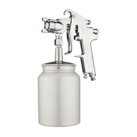Pistolet de pulvérisation industriel RONGPENG R-77S, pistolet de peinture à air à alimentation par aspiration