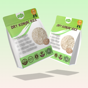 Riz de Konjac Séché Sans Gluten, Aliment Diététique Prêt à <span class=keywords><strong>Manger</strong></span>, Adapté au <span class=keywords><strong>Régime</strong></span> Céto, Prix de Gros - Product Image 1