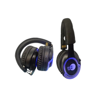 F49 Hifi Silent Disco Casque Et Lumières Led Dj Casque 500m Plage De Contrôle Écouteur Pliable Avec Émetteur Casque De Jeu