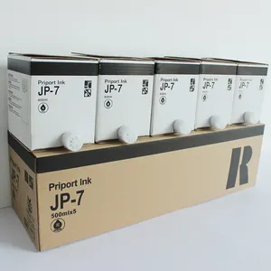 ตลับหมึก Priport JP7,สำหรับ Ricoh JP 780เครื่องถ่ายเอกสารดิจิตอล500มล. หมึก Gestetner สีดำเข้ากันได้