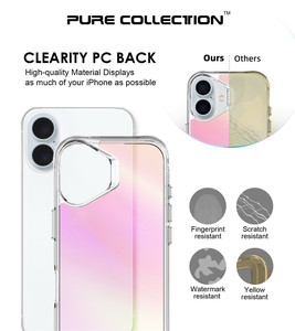 Funda Protectora Rígida de TPU Suave con Revestimiento de PC a Prueba de Golpes para <span class=keywords><strong>iPhone</strong></span> 16 17 Air 16E 15+ 14Plus 13 <span class=keywords><strong>Mini</strong></span> <span class=keywords><strong>12</strong></span> 11 Pro Max - Product Image 6