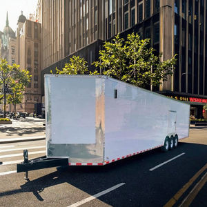 <span class=keywords><strong>ONLYWE</strong></span> Remorque de restauration mobile multifonctionnelle personnalisée avec friteuse, pour pizza, restauration rapide, camion de restauration rapide, chariot de crème glacée, à vendre - Product Image 1