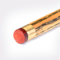 Ensemble de queues de billard O'MIN Cobra 2019 avec extension télescopique, queue de billard 3/4 articulée, pointe de 9,8 mm, fût gris