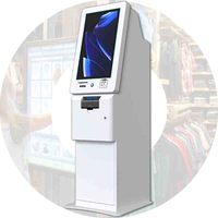 Игровой киоск UNISPOT из нержавеющей стали с функцией выдачи купонов и выдачи наличных, с функцией SDK, модель UAM-S02