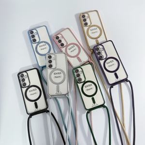 Étui de téléphone avec cordon magnétique sans fil réglable pour clé, pour S25/<span class=keywords><strong>iPhone</strong></span> <span class=keywords><strong>11</strong></span> 12 13 14 15 16 17, fabriqué en Chine - Product Image 1