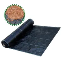 Plastik pp ot durdurma kumaş tarımsal uv tedavi ot bariyer dokuması zemin örtüsü