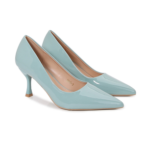 Y 36-41 7.5cm Woman's Solid Color Fine <strong>Closed</strong> <strong>Toe</strong> <strong>High</strong> <strong>Heels</strong> Single Professional Shoes for Office Ladies Female Women - Product Image 4
