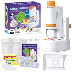 Kit d'exploration scientifique optique pour enfants, <span class=keywords><strong>microscope</strong></span> de poche miniature 60-120x, <span class=keywords><strong>microscope</strong></span> éducatif pour enfants - Product Image 5