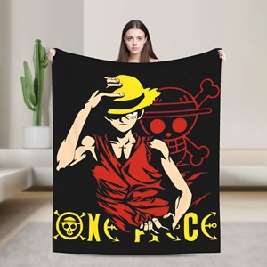 Mantas de Lana con Diseño de Monkey D. Luffy Gear, Manta Decorativa para Cama o Sofá, Ultra Suave y Cálida, Derivados de Anime - Product Image 1