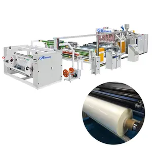 Máquina automática de película de fundición al vacío de plástico Máquina de fabricación de películas de bordado PVA