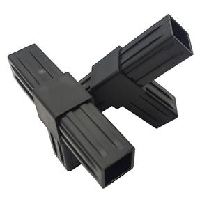 Nhà cung cấp OEM tiêm đúc sản phẩm tùy chỉnh màu đen PP PVC <span class=keywords><strong>TEE</strong></span> 3Way 20 mét vuông ống góc nối tùy chỉnh kết nối nhựa - Product Image 4