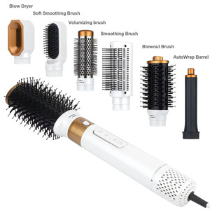 Heißluft bürsten bürste Elektro kamm Schneller Haar glätter Cepillo Secador One Step Haartrockner Volumizer - Product Image 1