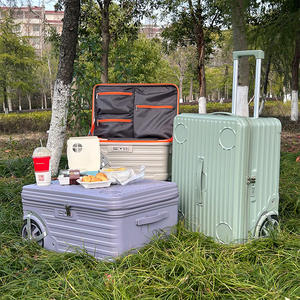 Nouvelle conception, valises à roulettes 20/24 pouces, nouvelle <span class=keywords><strong>valise</strong></span> de pique-nique avec ouverture latérale, grande capacité, bagages de voyage pour activités de plein air - Product Image 6