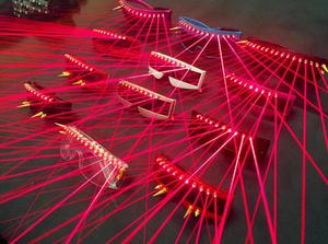 LED 빛 태양 안경 레드 라이트 스위치 버튼 제어 무대 조명 소품 쇼 <span class=keywords><strong>dj</strong></span> 파티 - Product Image 5