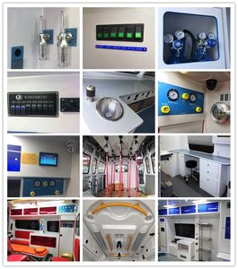 Camion d'<span class=keywords><strong>ambulance</strong></span> à prix réduit, voiture, soins infirmiers, 6 ensembles, transport de patients, avec oxygène, chine - Product Image 6