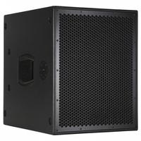 Subwoofer Aktif Pabrik 18" 1250W Kabinet Bass Bertenaga Kayu Subwoofer PA untuk Audio Panggung Konser Luar Ruangan