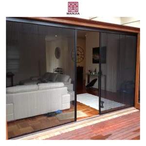 Wholesale Security Insect Screen Mosquito Net Sliding Retractable Screen Door