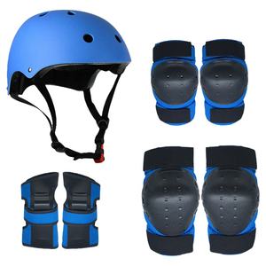Ensemble de Protections Sportives 7-en-1 pour Adultes et Enfants, Casque, Genouillères et Coudières pour Trottinette, Skateboard, Patins à Roulettes – Protection Complète - Product Image 2