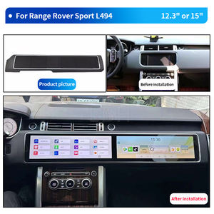 Lecteur multimédia pour autoradio Land <span class=keywords><strong>Rover</strong></span> Range <span class=keywords><strong>Rover</strong></span> Sport L494 2014 "ou 15" HD double écran Android GPS CarPlay de 2017 à 12.3 - Product Image 3