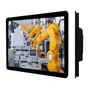 21.5 inch PC IP65 Android công nghiệp PC pcap cảm ứng Tablet PC điện dung tất cả trong một LCD màn hình cảm ứng máy tính để bàn Màn hình hiển thị