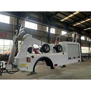 New OEM 3-8Ton Diesel Manual Recovery Wrecker <b>Flatbed</b> Tow <b>Truck</b> Integrated Towing Equipment Body Upper - Product Image 2