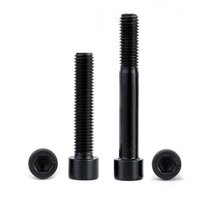 Vis à tête hexagonale en acier zingué noir DIN912, vis à tête fraisée à filetage grossier M36 pour l'assemblage de machines - Product Image 3