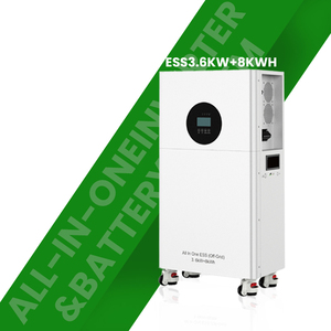 CKMINE 6kw+16kwh 51.2V Système d'alimentation solaire hybride tout-en-un avec batterie, onduleur solaire, système de stockage d'énergie empilable, compatible réseau et hors réseau, 230v - Product Image 2