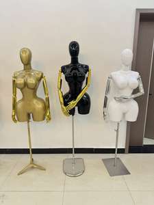 Maniquí de Medio Cuerpo Femenino de Talla Grande <span class=keywords><strong>con</strong></span> Busto y Cadera Curvos para Exhibición de Vestidos de Novia, Maniquí de Talla Grande - Product Image 3