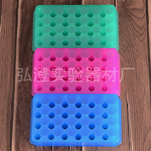 ชั้นวางหลอดทดลองฮงโบไล 24 หลุม แบบสองด้าน สำหรับหลอดหมุนเหวี่ยง ใช้ในห้องปฏิบัติการ - Product Image 4