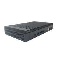 ASUS PL64 Mini PC Industri Tanpa Kipas Pendingin Pasif, 4 Port LAN, 3 Output, 5 USB3.0, Port Serial yang Dapat Diperluas