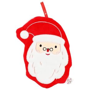 Serviette en polaire corail à séchage rapide, motif dessin animé Père Noël WUJI, pour décorations de fête – Approvisionnement direct - Product Image 5