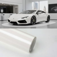 Film de protection automobile personnalisé en TPU couleur PPF auto-réparateur, anti-rayures, anti-jaunissement, avec adhésif amovible pour protection de voiture