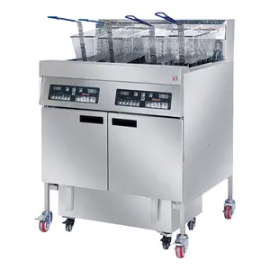 high quality commercial kitchen deep fryer henny penny open fryer
