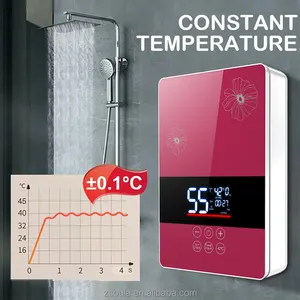 Top vente bon prix domestique en gros chauffe-eau électrique sans réservoir <span class=keywords><strong>chauffage</strong></span> instantané pour douche cuisine salle de bain - Product Image 2
