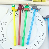 Pulpen Gel Gaya Kartun Berkualitas Tinggi, Hadiah Promosi Plastik Alat Tulis Paskah yang Dipersonalisasi