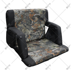Camping Chair Camouflage Polyester Heating <b>Cushion</b> Outdoor Use One Size - Product Image 4