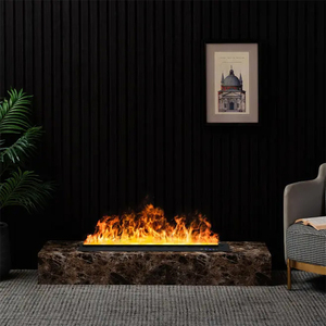Chimenea de niebla de <span class=keywords><strong>agua</strong></span> con luz led 3d, vapor de niebla <span class=keywords><strong>el</strong></span>éctrico personalizado, 7 colores - Product Image 4
