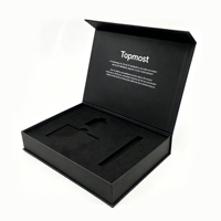 Boîte cadeau rigide magnétique écologique personnalisée, emballage de luxe avec logo personnalisé et boîte en papier PR haut de gamme