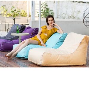 Maxfree Fauteuil Poire Inclinable Moderne Confortable Imperméable Une Place Intérieur/Extérieur Grande Housse de Piscine en Tissu - Product Image 1