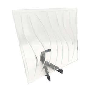 Vách Ngăn Trang Trí Kính Nóng Chảy Xây Dựng Kỹ Thuật Thị Trường Khách Sạn Các Mẫu Kính Được Thiết Kế Khác Nhau - Product Image 2