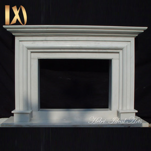 <span class=keywords><strong>Sortie</strong></span> d'usine Intérieur Sculpté à la main Classique Simple Marbre <span class=keywords><strong>Cheminée</strong></span> Surround - Product Image 5