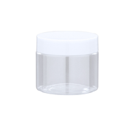 Pot en plastique PET de 50 g, conteneur d'échantillon cosmétique, emballage rechargeable pour soins de la peau, conteneur d'échantillon cosmétique
